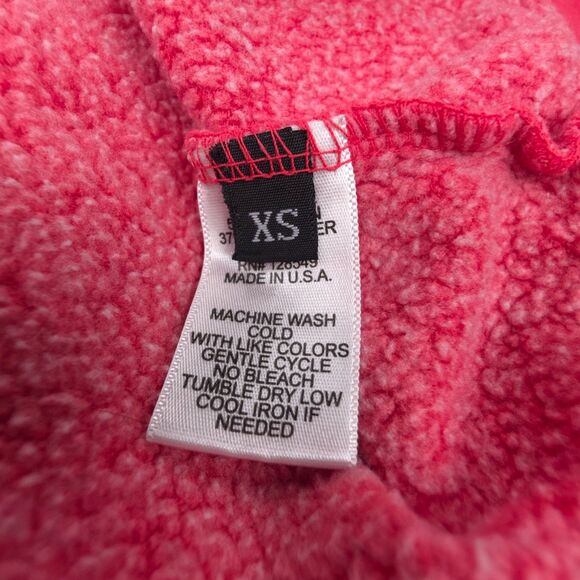 AVIATOR NATION Relaxed Pullover Hoodie Fleece Sweatshirt Athleisure Lounge Red - Picture 10 of 11